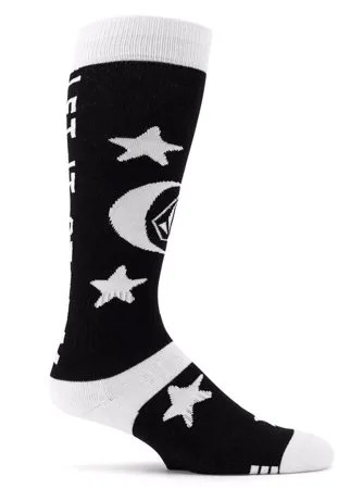 Носки VOLCOM Synth Sock  Black 2021
