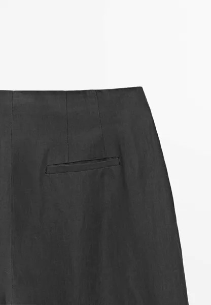 Брюки Total Look Massimo Dutti, темно-серые