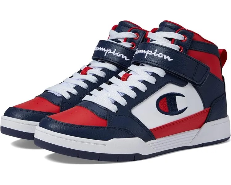 Кроссовки Champion Arena Hi, цвет Navy/White/Scarlet