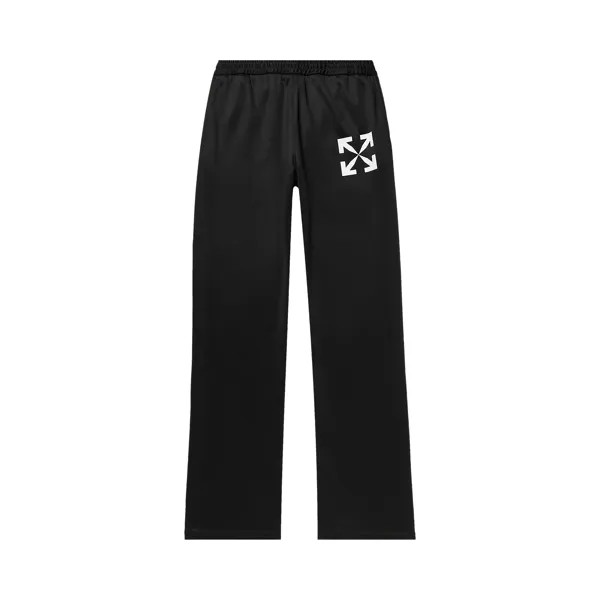 Узкие спортивные брюки Off-White Single Arrow Черный/Белый