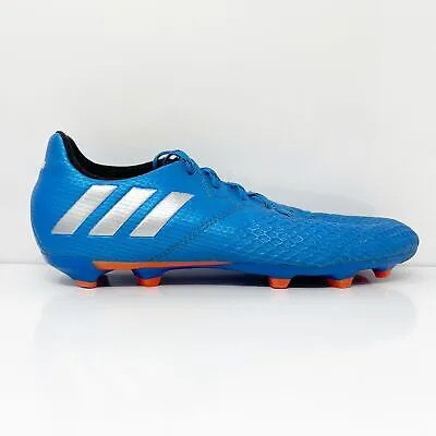 Футбольные бутсы Adidas Boys Messi 16.3 FG S79622 синие, размер 4