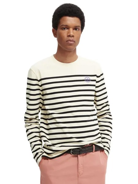 Лонгслив мужской Scotch & Soda 164507/0219 разноцветный M