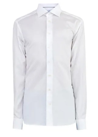 Рубашка Contemporary из хлопка и тенсела с фактурным узором в елочку