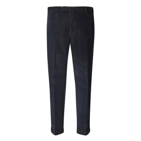 Брюки cotton trousers Dell'Oglio, черный