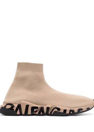Balenciaga кроссовки-носки с логотипом