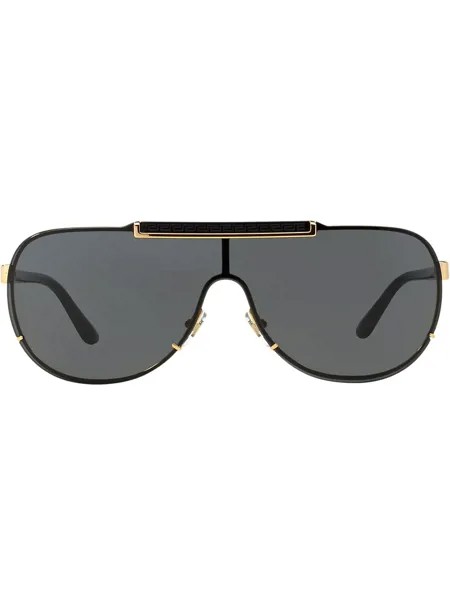 Versace Eyewear солнцезащитные очки-авиаторы 'Cornici'