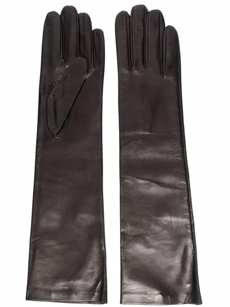 Jil Sander кожаные перчатки