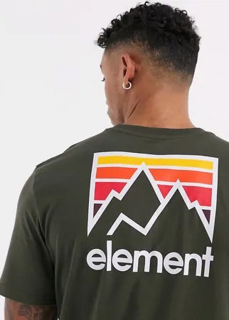Зеленая футболка Element Joint эксклюзивно для ASOS-Зеленый