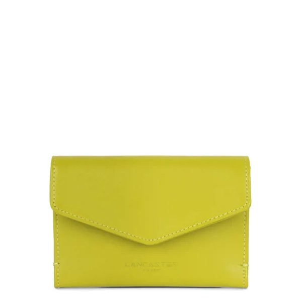 Card holder Flap with snap Paris PM Lancaster 131-028 Celery