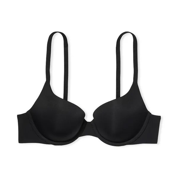 Бюстгальтер Victoria's Secret The T-shirt Push-Up Perfect Shape Smooth, черный