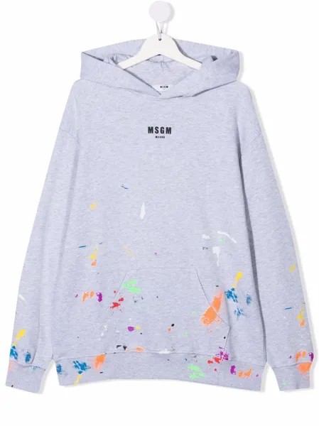 MSGM Kids худи с логотипом