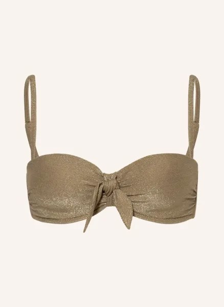 Топ бикини heidi klein Push-up ECUADOR mit Glitzergarn, зеленый