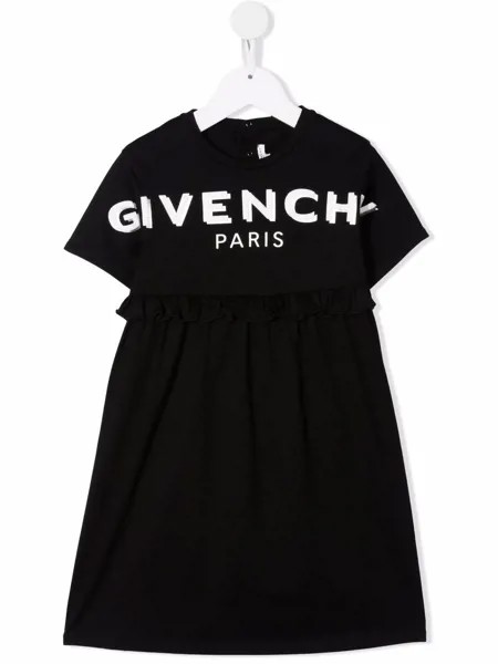 Givenchy Kids платье-футболка с логотипом