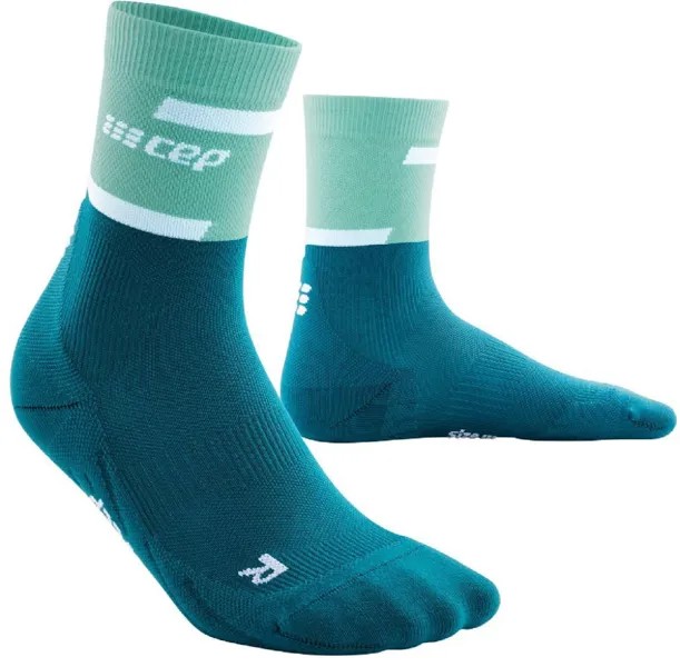 Носки Run Compression Mid 4.0 — женские CEP, синий