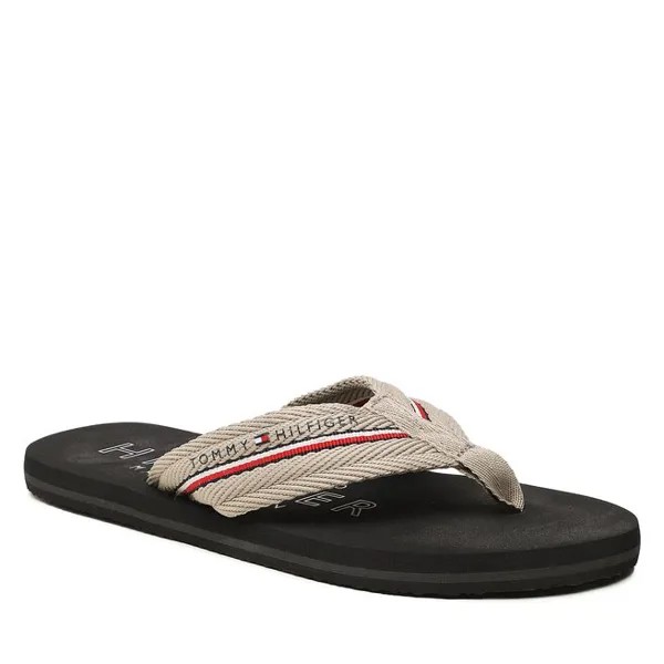 Шлепанцы Tommy Hilfiger CorporateHilfiger Beach, серый