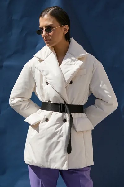 Куртка c контрастным поясом - стропой VASSA&Co
