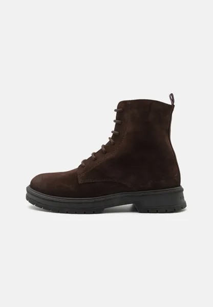 Ботильоны на шнуровке Hilfiger Core Boot Tommy Hilfiger, цвет cocoa