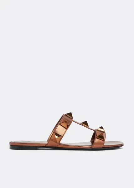 Сандалии VALENTINO GARAVANI Roman Stud sandals, металлик