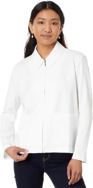 Куртка Eileen Fisher Classic Collar Jacket, слоновая кость