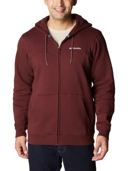 Толстовка мужская Columbia Logo Fleece FZ, Красный