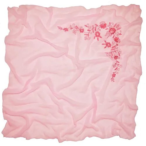 Платок Vista,95х95 см, розовый