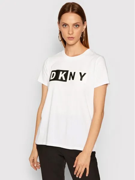 Футболка стандартного кроя Dkny Sport, белый