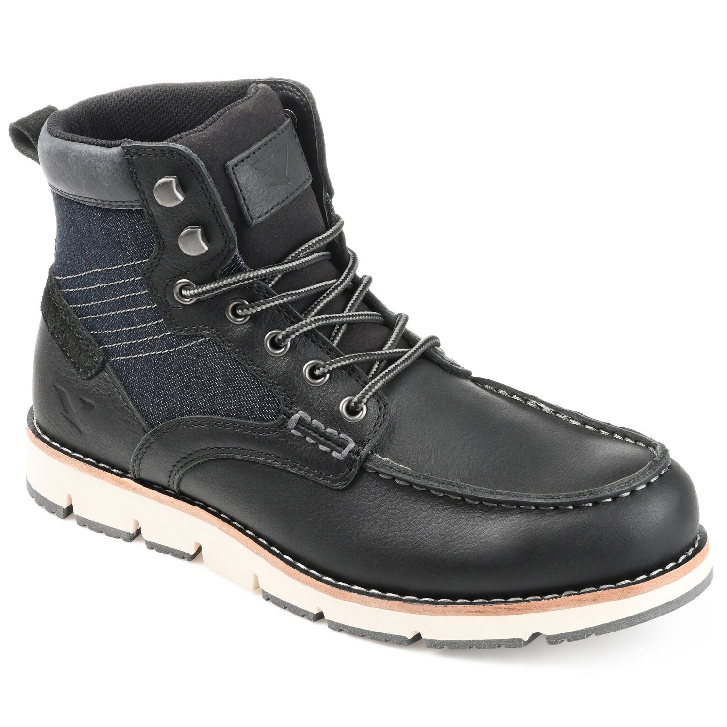 Ботильоны Territory Mack 2.0 Cap Moc Toe, черный