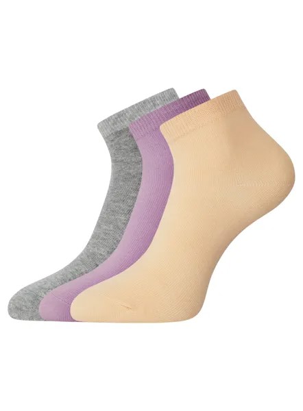 Комплект носков женских oodji 57102418T3 разноцветных 35-37
