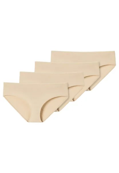 Трусы 4ER PACK Schiesser, бежевый