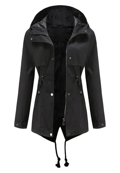 Парка WINDPROOF LONG SLEEVE Allthemen, черный
