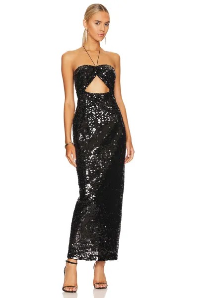 Платье AIIFOS Fiona, цвет Black Sequin
