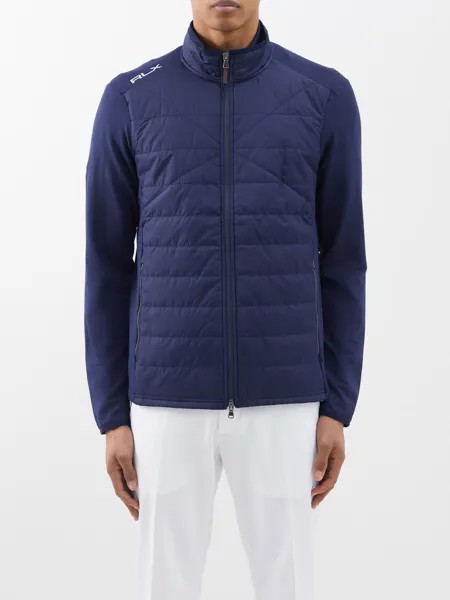 Гибридная стеганая куртка Polo Ralph Lauren, синий