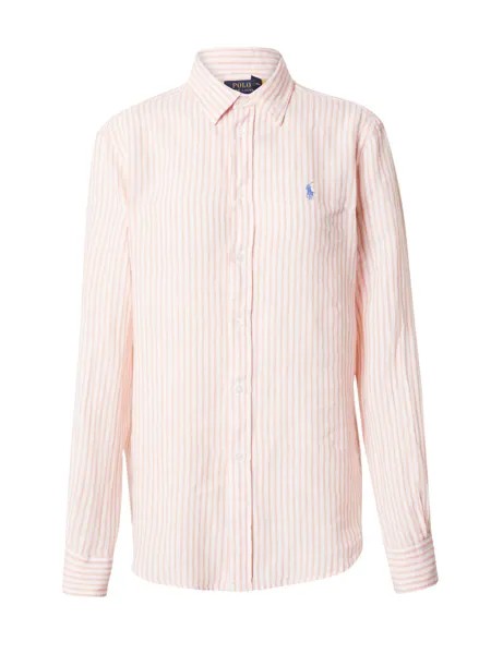 Блуза Polo Ralph Lauren, цвет Apricot/White