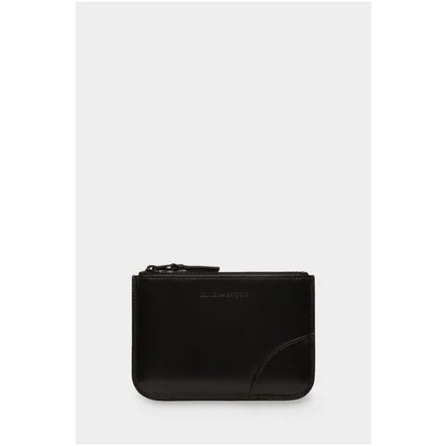 Кошелек Comme des Garcons Wallet, фактура тиснение, черный