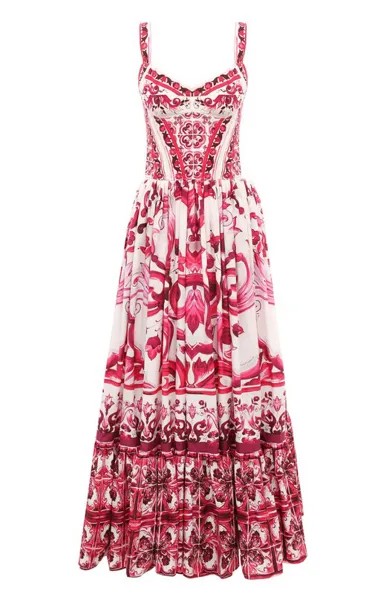 Хлопковое платье Dolce & Gabbana