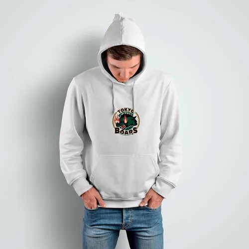 Худи Us Basic, размер 2XL, , белый
