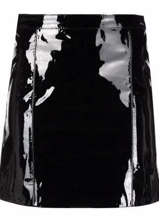 Manokhi кожаная юбка мини