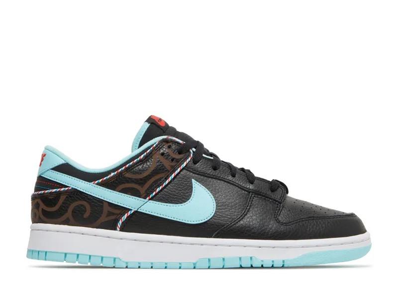 Кроссовки Nike Dunk Low Se 'Barber Shop - Black', черный