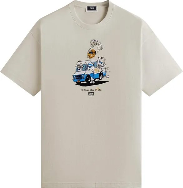 Футболка Kith Treats Parade II Vintage 'Sandrift', кремовый