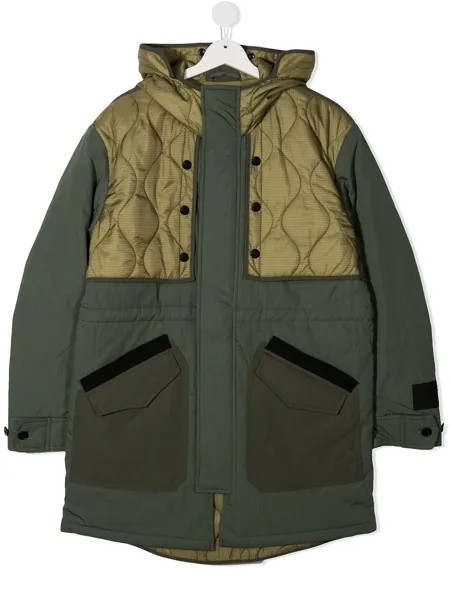 Diesel Kids парка в технике пэчворк