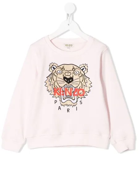 Kenzo Kids толстовка с вышивкой