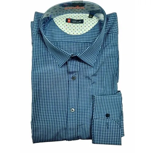 Рубашка Tonelli, размер 5XL(68), синий