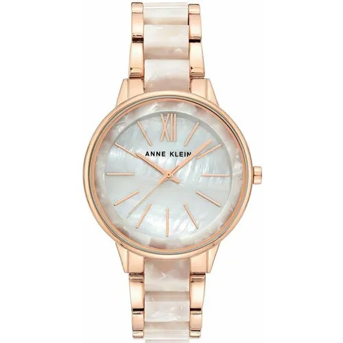 Наручные часы ANNE KLEIN Plastic 1412RGWT, розовый
