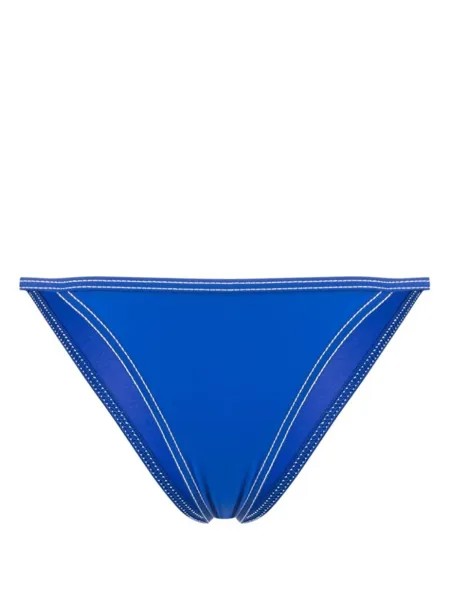 Dsquared2 плавки бикини с логотипом, синий