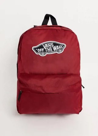 Бордовый рюкзак Vans Realm Plus-Красный
