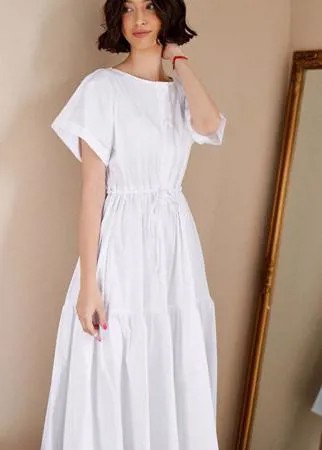 Платье Beauty-3494 В цвете: Белый; Размеры: 44,42