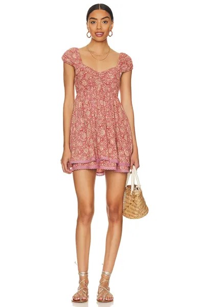 Платье мини Free People Tabitha, цвет Petal Combo