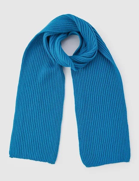 Шарф мужской United Colors of Benetton 21A_1302U0723_1B4 голубой, one size