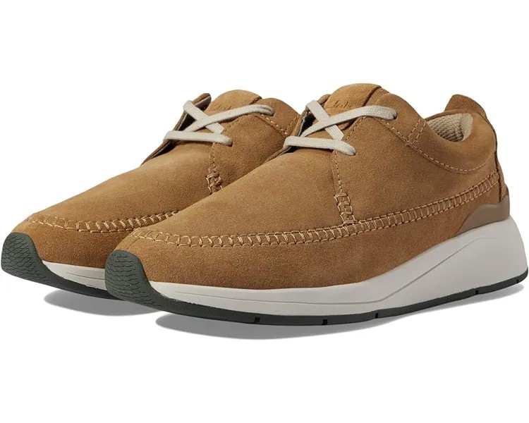 Оксфорды Clarks CoastLite Weave, цвет Dark Sand Suede