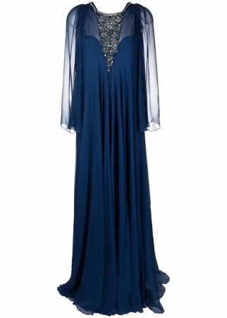 Jenny Packham вечернее платье с кристаллами
